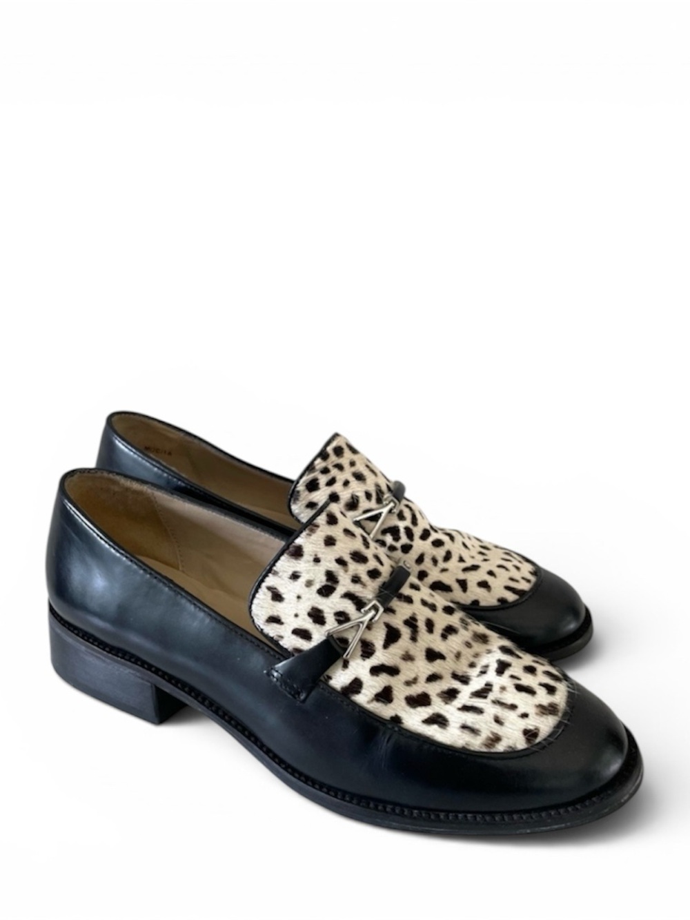 Vintage Leather and Pony Hair Loafers Women’s Size 7.5